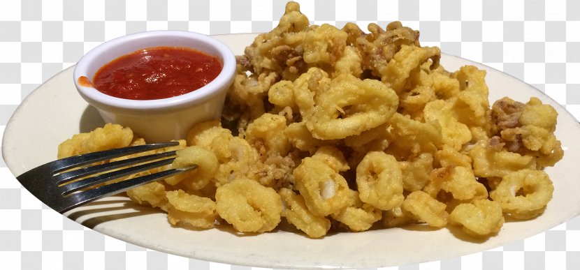 Fast Food Fried Clams Vegetarian Cuisine Pakora Frying - Kids Meal - Junk Transparent PNG