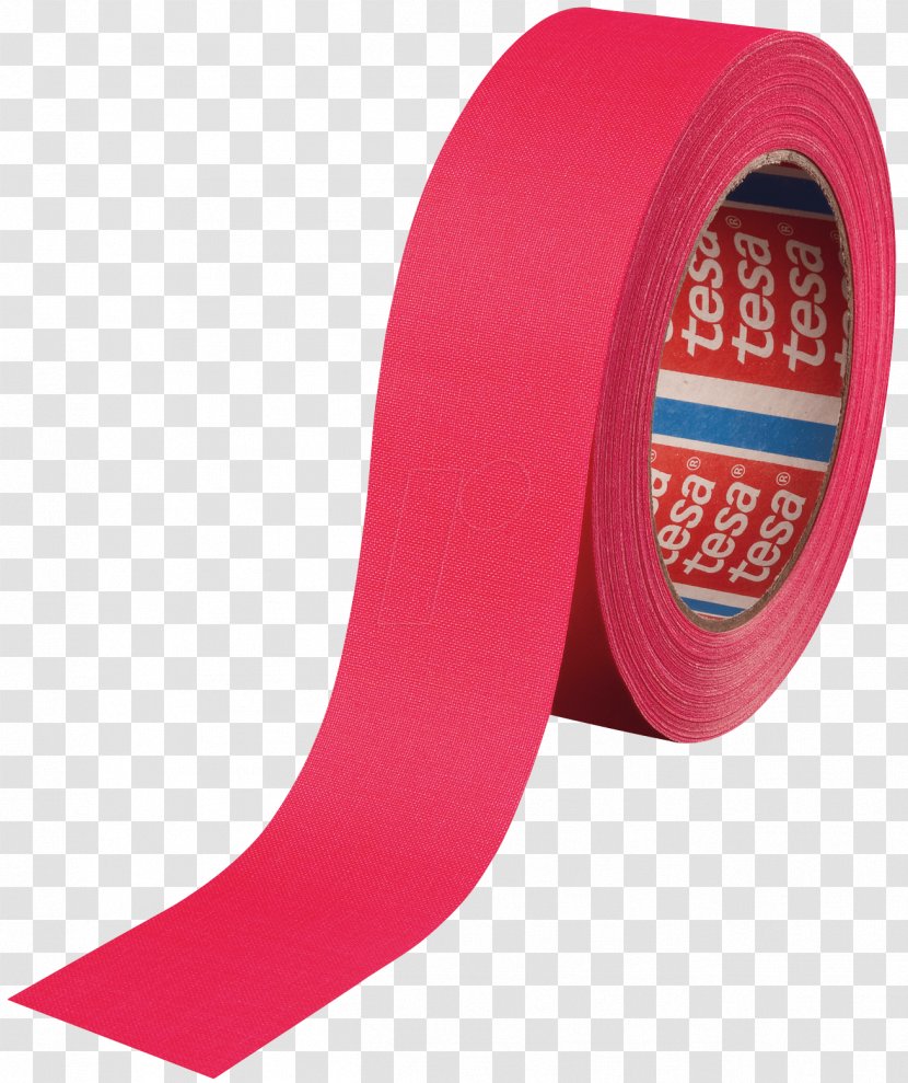 Adhesive Tape TESA SE Millimeter Electrical - Pink Cloth Transparent PNG