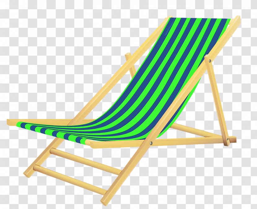 Beach Cartoon - Chair - Chaise Longue Sunlounger Transparent PNG