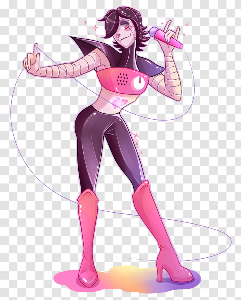 Undertale Game Idea Sketch - Silhouette - Mettaton Transparent PNG