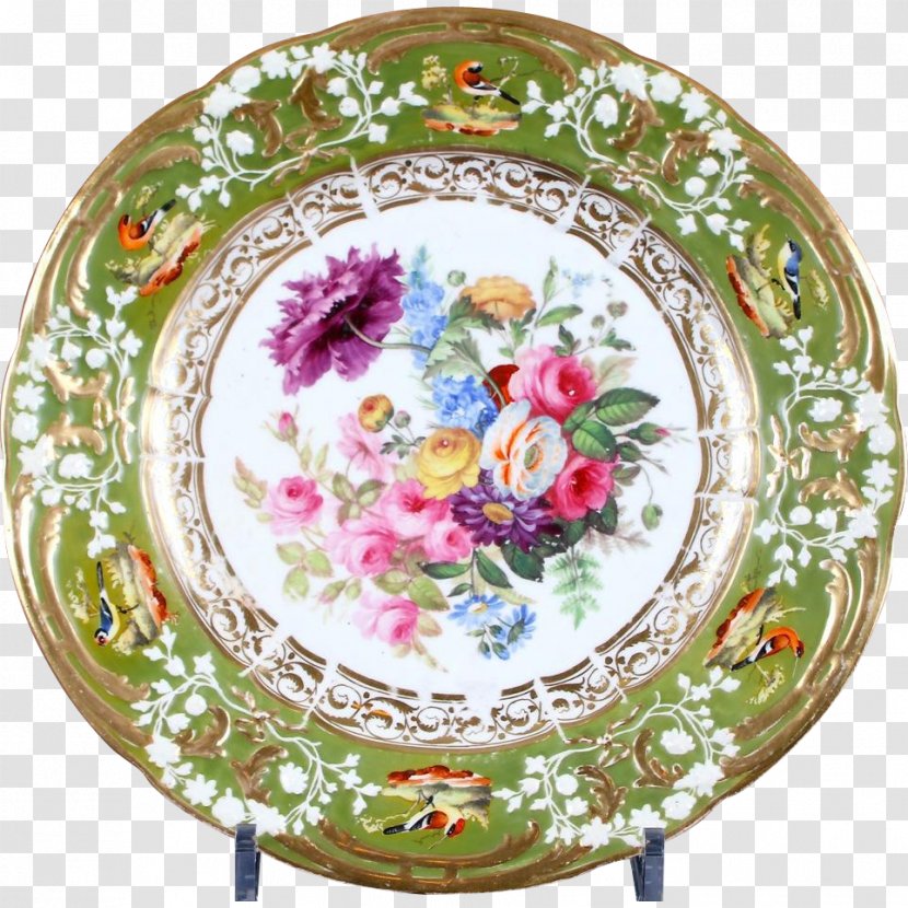 Plate Porcelain Ceramic Platter Saucer - Dishware Transparent PNG