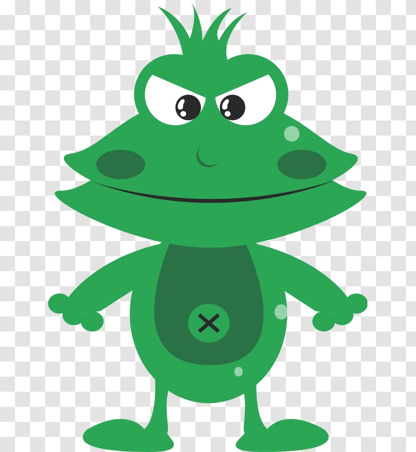 Frog Cartoon Lithobates Clamitans Clip Art - Toad - Kero Cliparts Transparent PNG