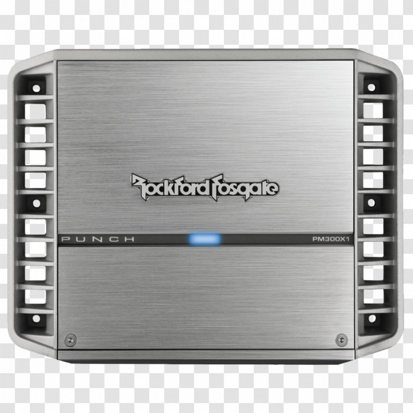 Rockford Fosgate 2 Channel Punch Amp 600W 4-Channel Series Class AB Marine Amplifier Audio Power - Electronic Device Transparent PNG