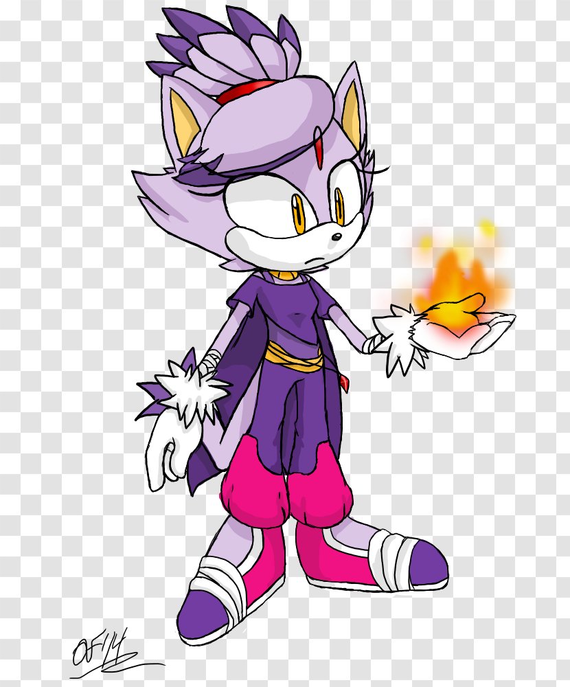 Blaze The Cat Sonic Riders Big Espio Chameleon - Heart Transparent PNG