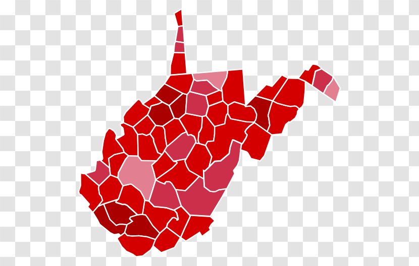United States Presidential Election In West Virginia, 2016 US Senate 2018 Election, 2012 - Heart - Primary Virginia Transparent PNG