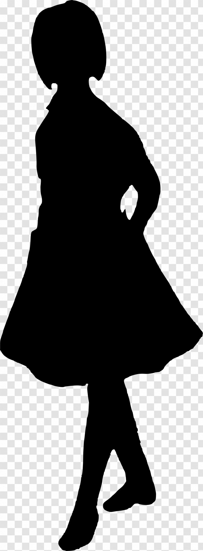 Silhouette Woman Female - Frame Transparent PNG