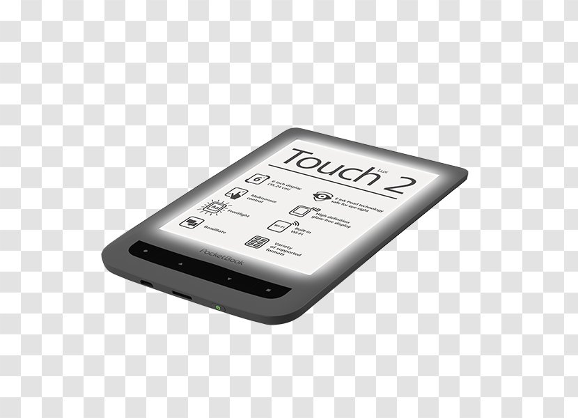 Sony Reader E-Readers PocketBook International E-book EPUB - Mobile Device - Soft Touch Switch Transparent PNG