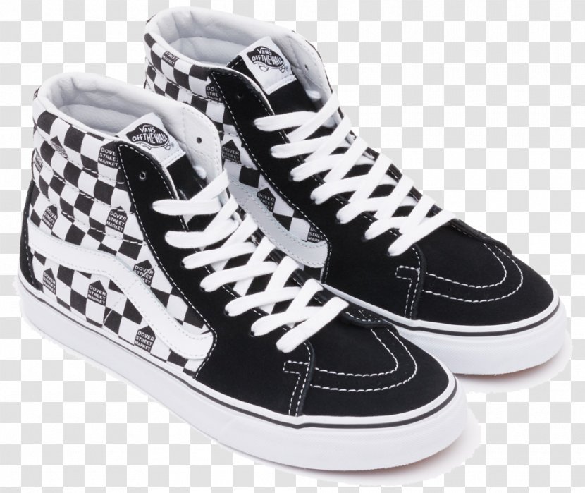 Dover Street Market Vans Sports Shoes High-top - Heart - Checkered Transparent PNG