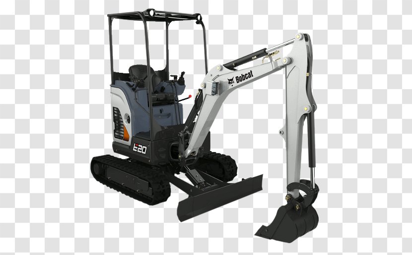Compact Excavator Bobcat Company Heavy Machinery Equipment Rental - Hardware Transparent PNG