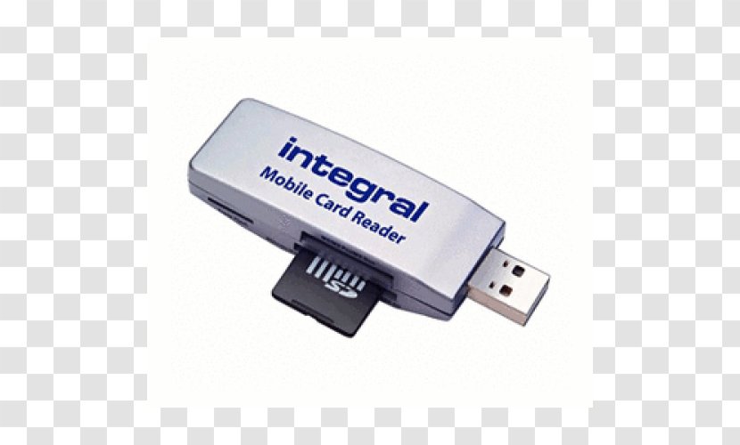 USB Flash Drives Memory Card Readers Mac Book Pro - Reader Transparent PNG