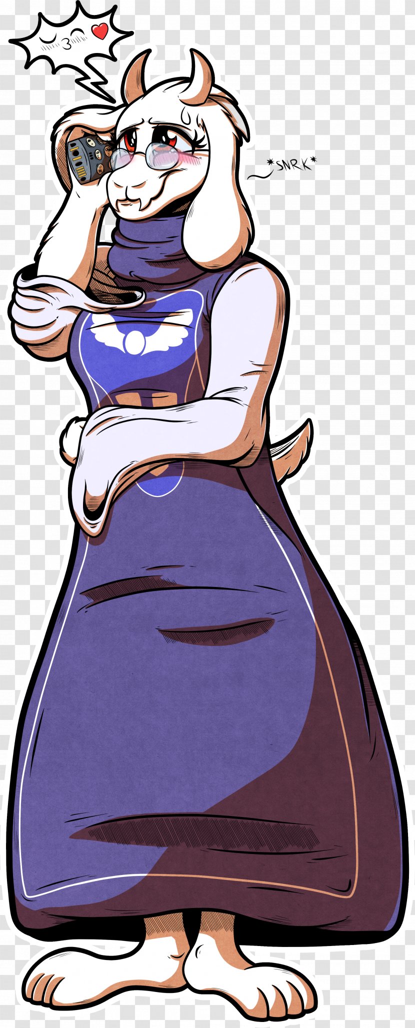 Undertale Toriel Goat Flirting Mother - Flower - 51 Labor Day Transparent PNG