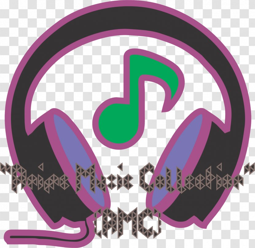 Headphones Pink M RTV Logo Clip Art - Magenta Transparent PNG