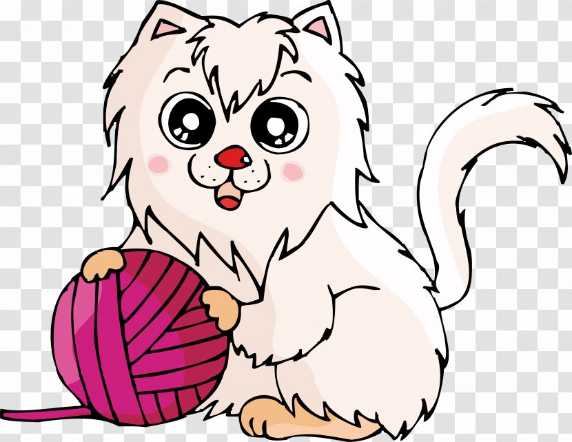 Persian Cat Gomitolo Kitten - Frame - Vector Transparent PNG