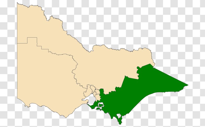 Melbourne Eastern Victoria Region Bendigo Gippsland Electoral Regions Of - City Regional Significance Transparent PNG