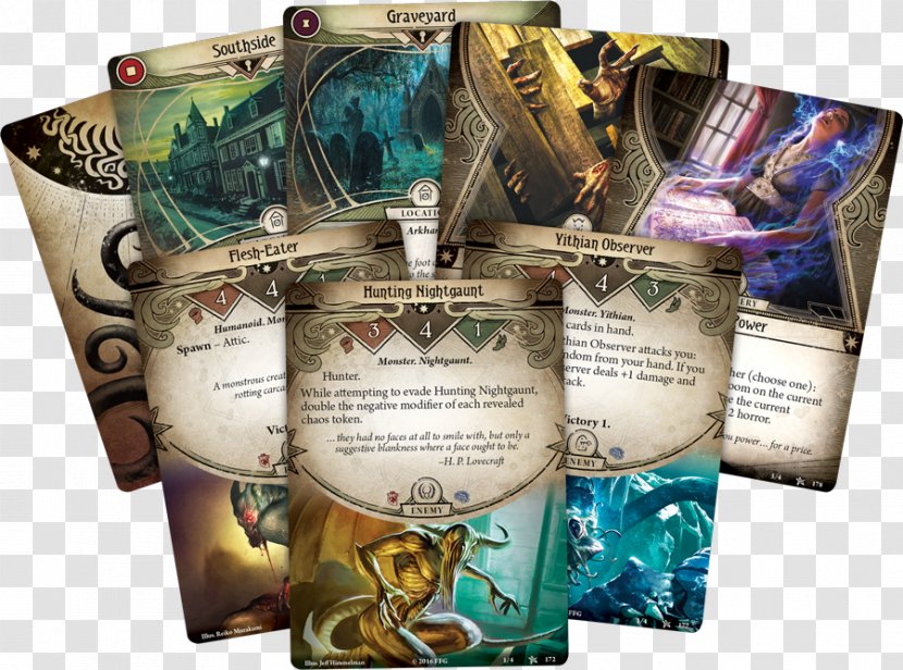 Arkham Horror: The Card Game Set Fantasy Flight Games - Horror Lcg Transparent PNG