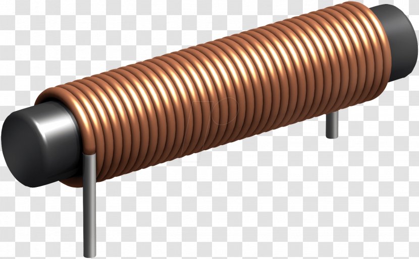 Inductor Electronics Inductance Microhenry Ohm - Choke Transparent PNG