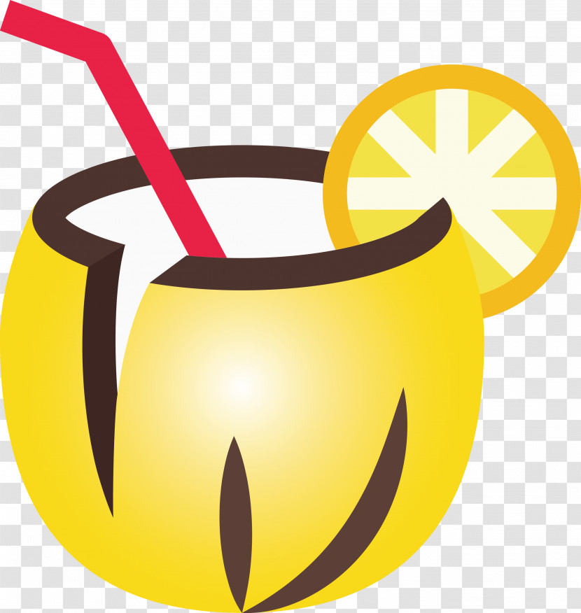 Coconut Cocktail Transparent PNG