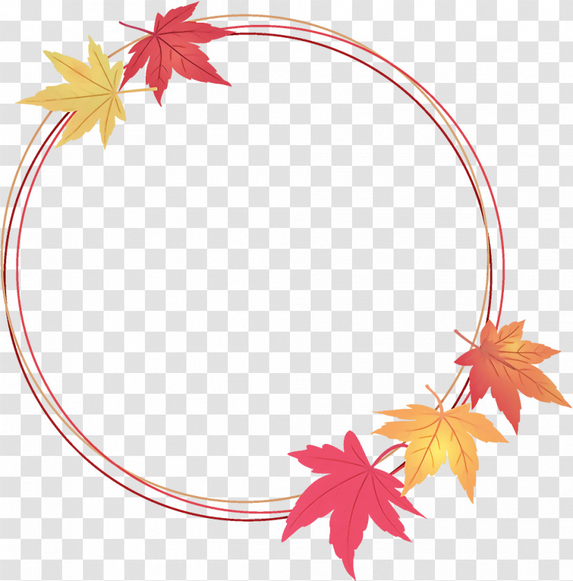 Autumn Leaf Wreath Leaves Wreath Thanksgiving Transparent PNG