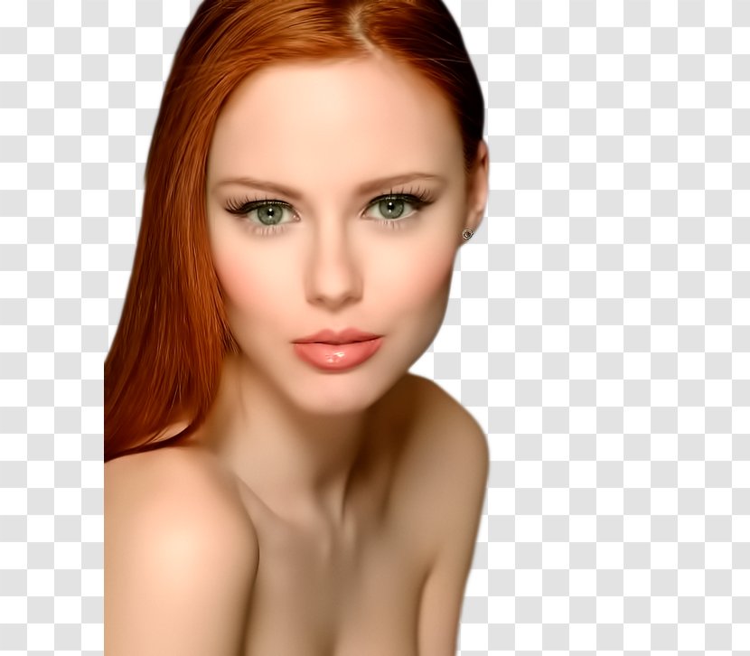 Red Hair Eye Color Face - Frame - Turk Transparent PNG