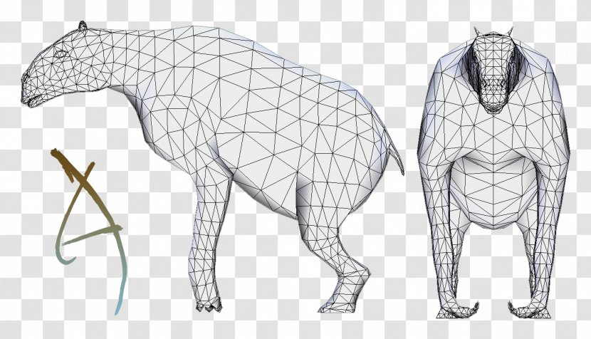 Zoo Tycoon 2 Mammal Cat Chalicotherium Human - Tree - Mammoth Skeleton Model Transparent PNG