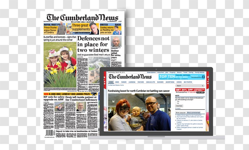 Cumberland Newspapers News And Star The CN Group - Publication - Foreign Transparent PNG