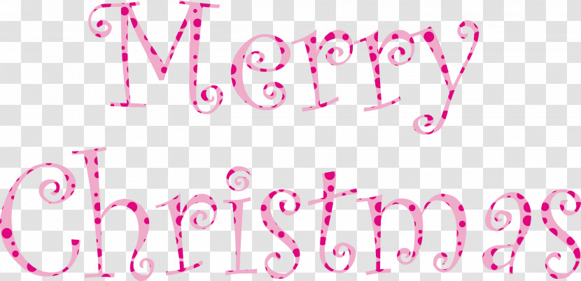 Merry Christmas Font Transparent PNG