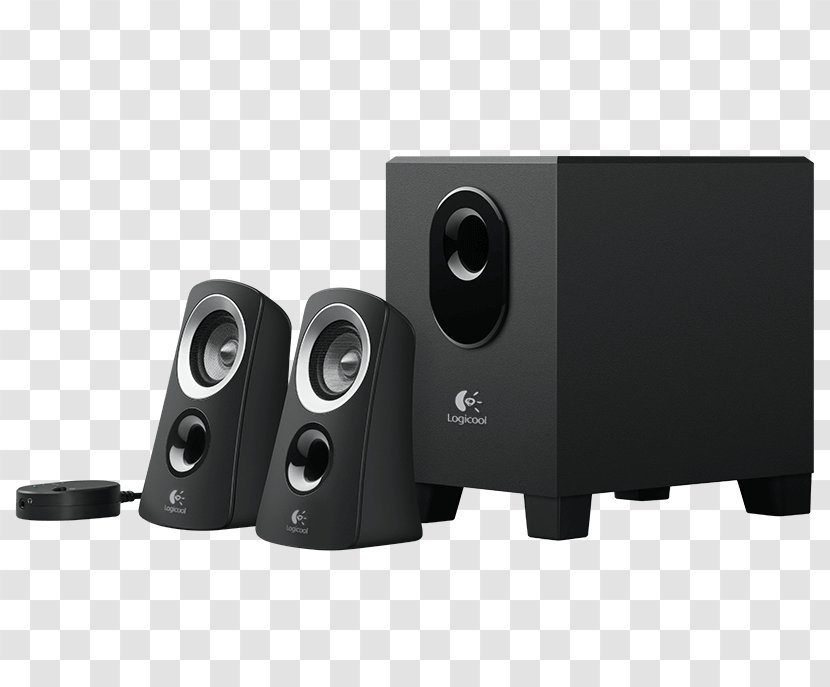 Logitech Z313 Loudspeaker Computer Speakers Subwoofer PC Speaker - Multimedia - Sound System Transparent PNG