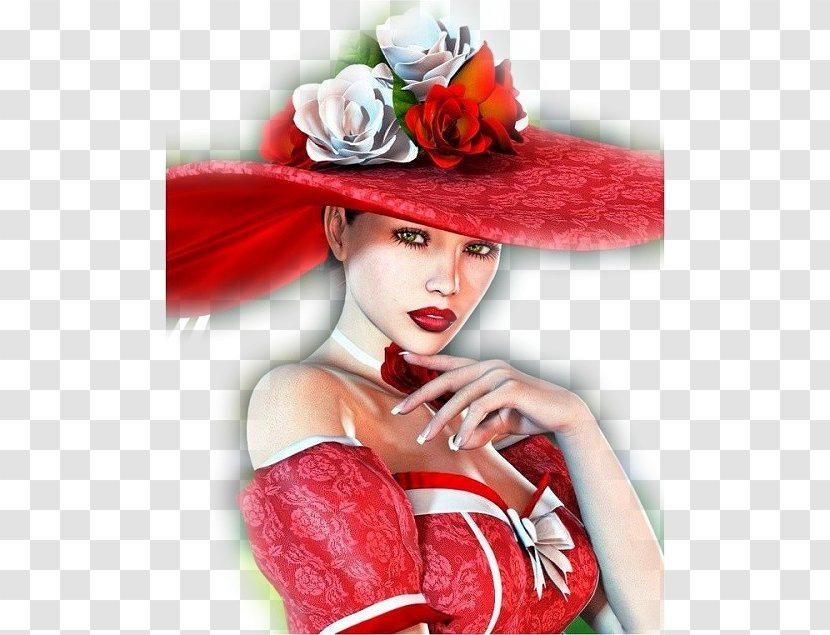 Bowler Hat Red Society Cloche - Bucket Transparent PNG
