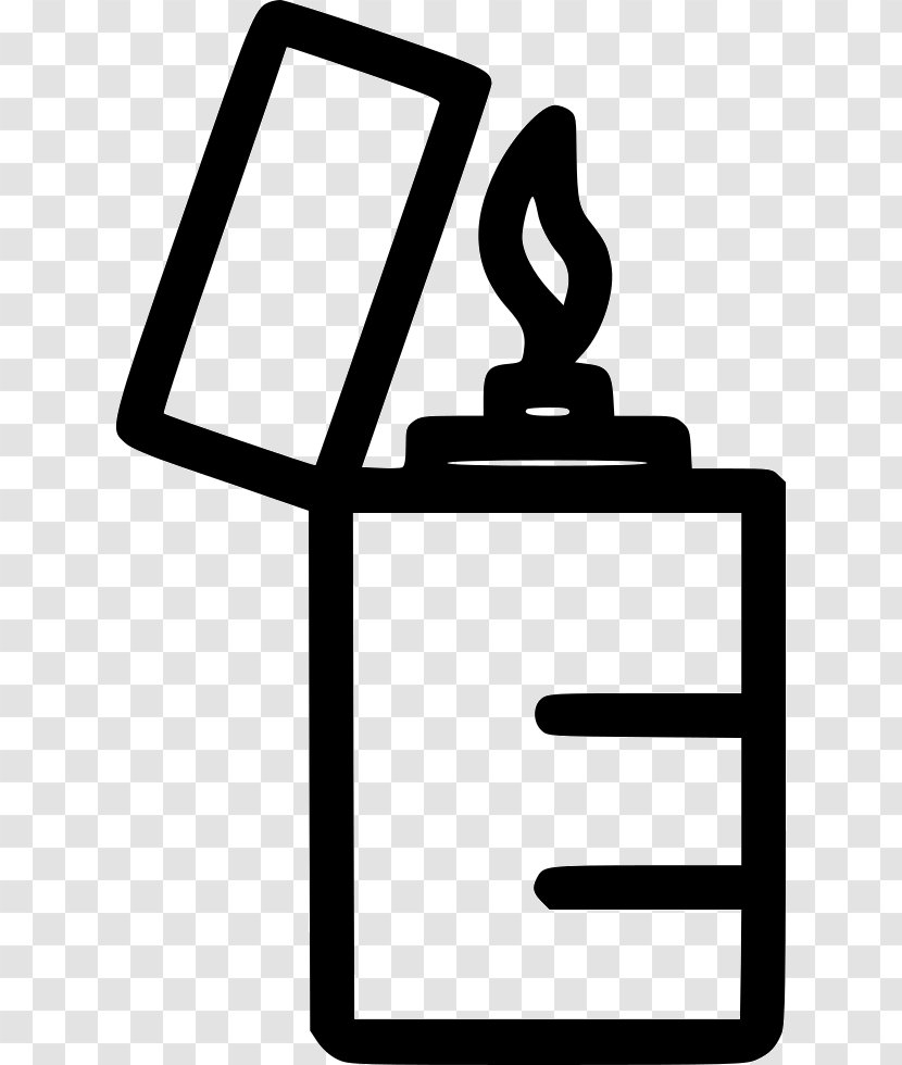 Product Design Line Clip Art Angle - Monochrome Photography - Lighters Icon Transparent PNG