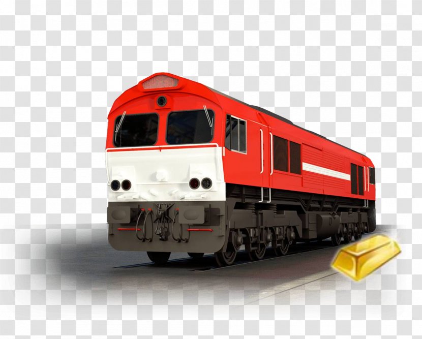 Electric Locomotive Rail Transport Railroad Car Passenger - Research - Scale Model Transparent PNG