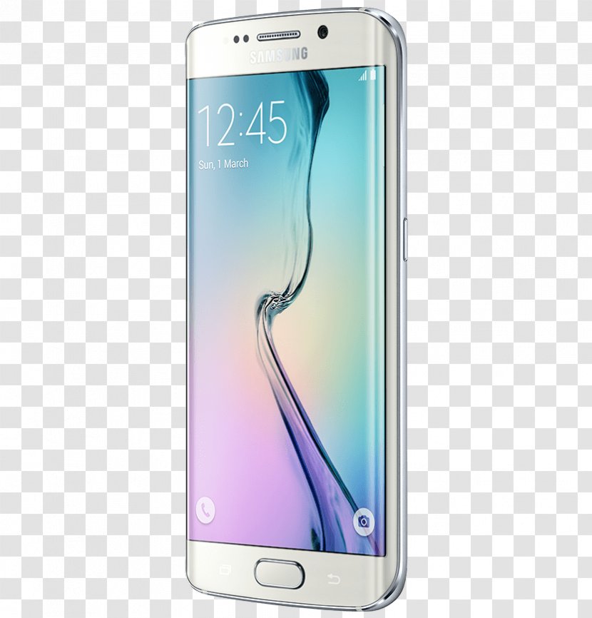 Samsung Galaxy Note 5 S6 Edge Android Telephone - Portable Communications Device - S6edga Phone Transparent PNG
