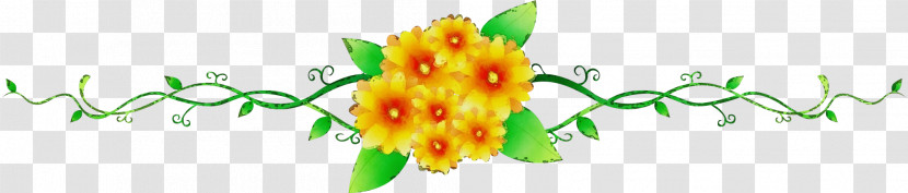 Flower Plant Cut Flowers Herbaceous Plant Lantana Transparent PNG
