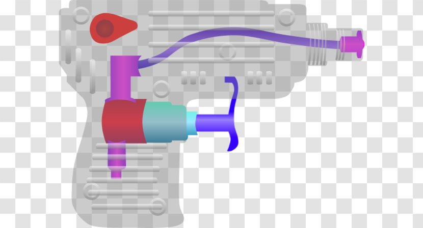 Water Gun Toy Clip Art - Heart Transparent PNG