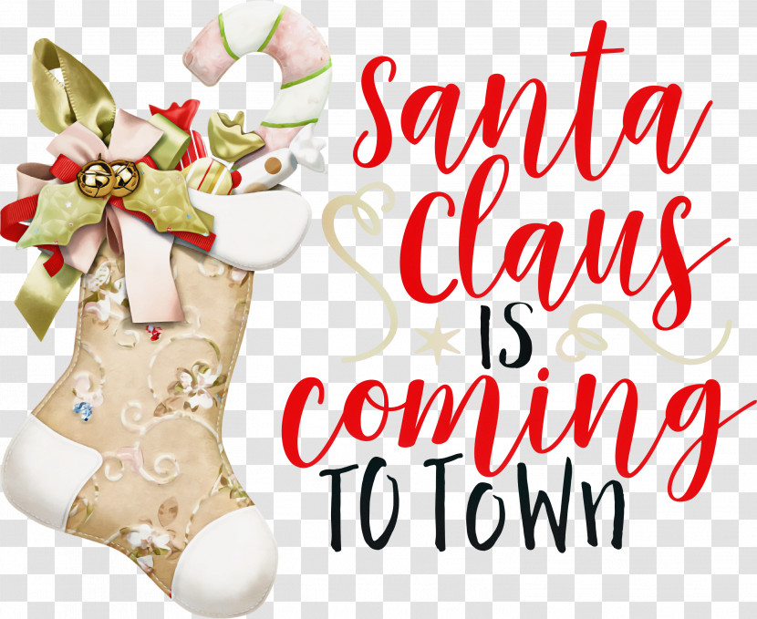 Santa Claus Is Coming Santa Claus Christmas Transparent PNG