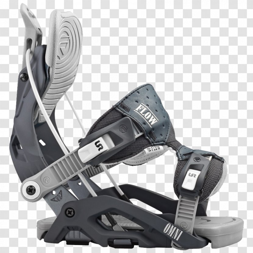 FLOW OMNI GUN Snowboard Ski Bindings - Shoe - Flow Transparent PNG