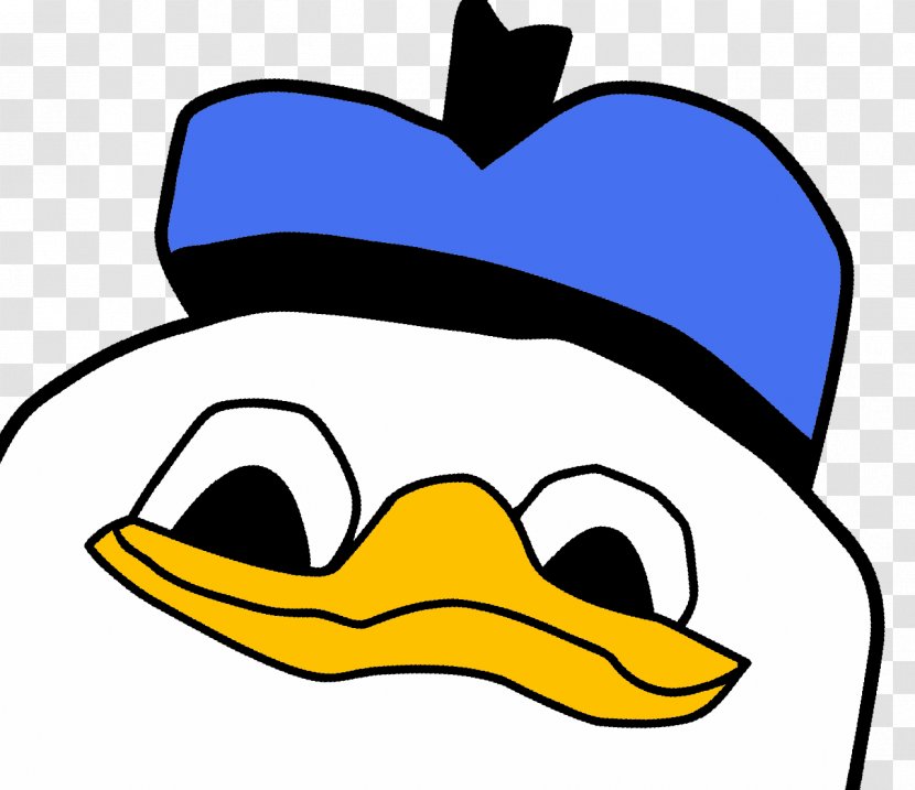 Hat Headgear Yellow Beak Clip Art - Donald Duck Transparent PNG