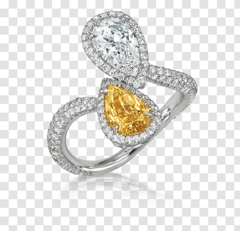 Ring Jewellery Gemstone Diamond Gold - Rings - Coração Transparent PNG