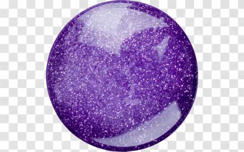 Sphere Purple - Sparkle French Manicure Transparent PNG