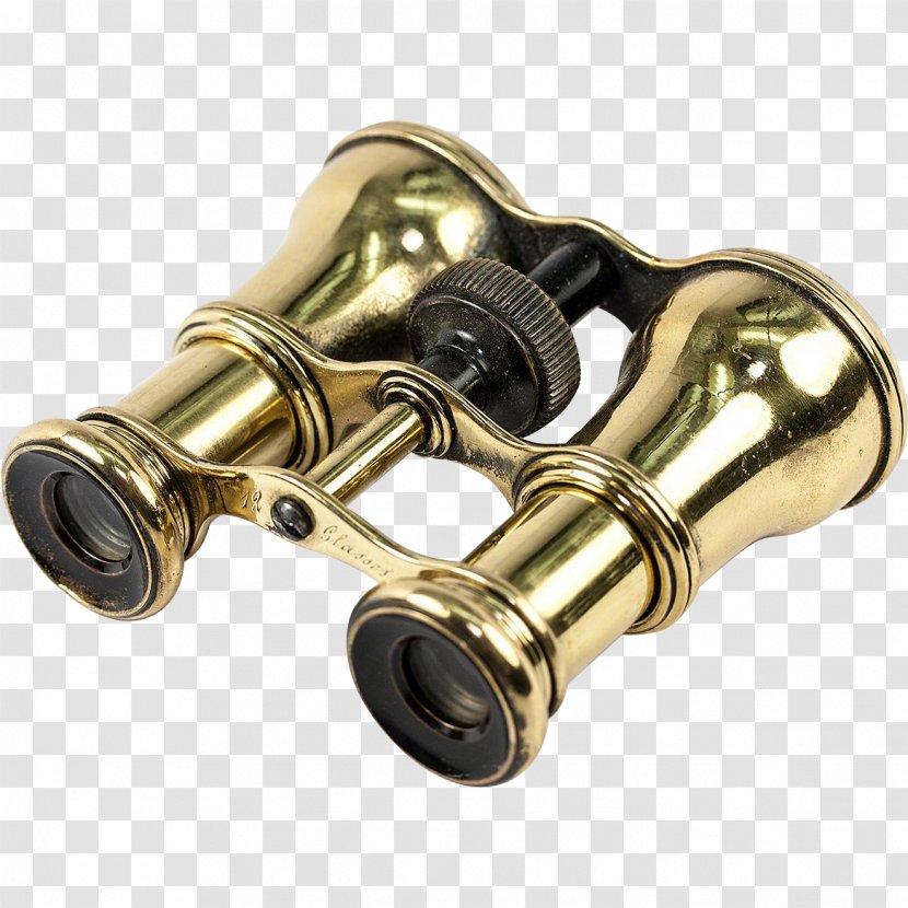 Opera Glasses Binoculars Brass Lens Transparent PNG