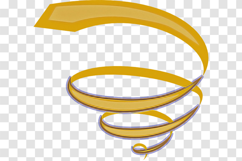 Yellow Bangle Jewellery Bracelet Transparent PNG