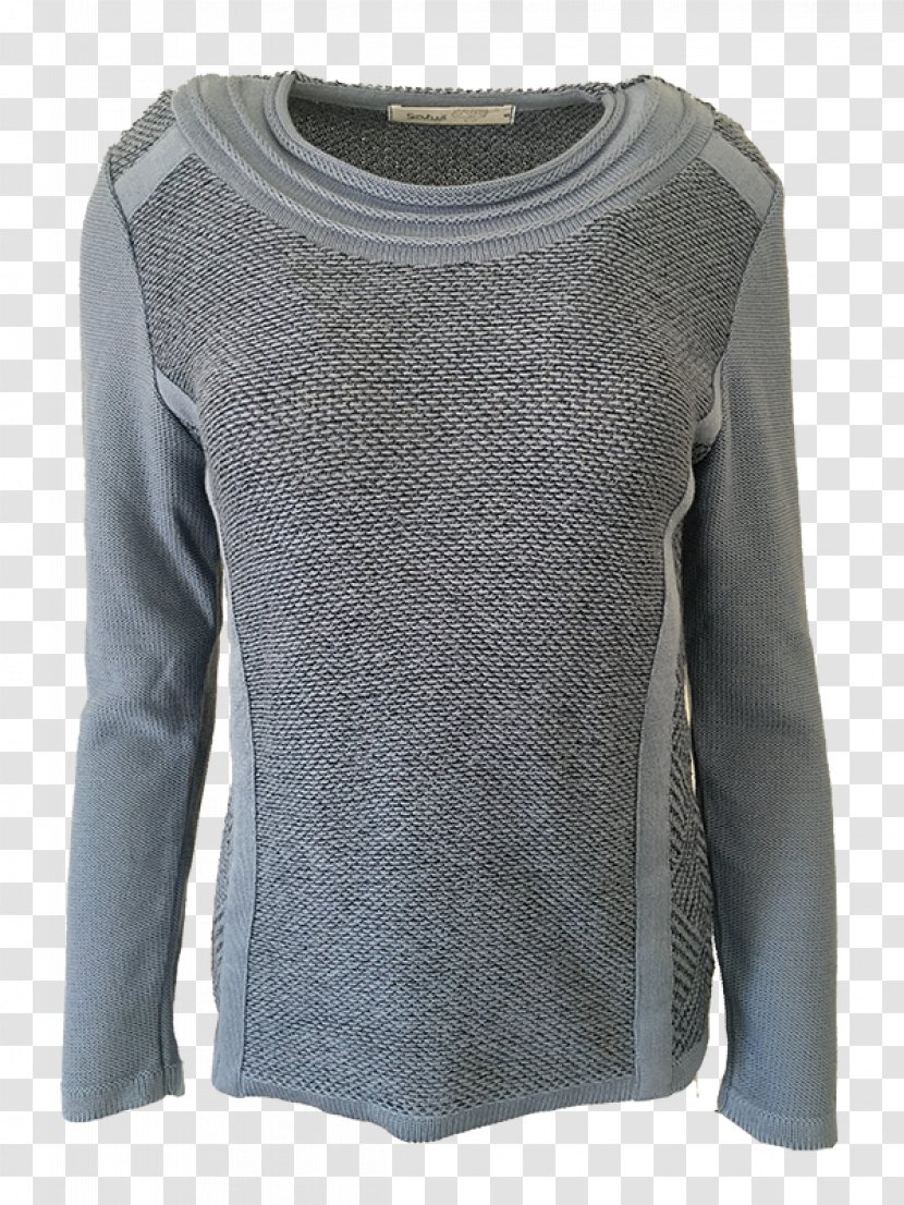 Long-sleeved T-shirt Shoulder Sweater - Shirt Transparent PNG