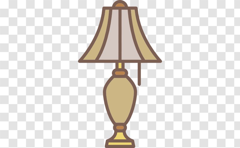 Lamp Download Icon - Watercolor - A Table Transparent PNG