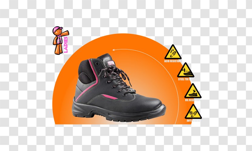 Steel-toe Boot Shoe Sneakers Footwear - Hightop Transparent PNG