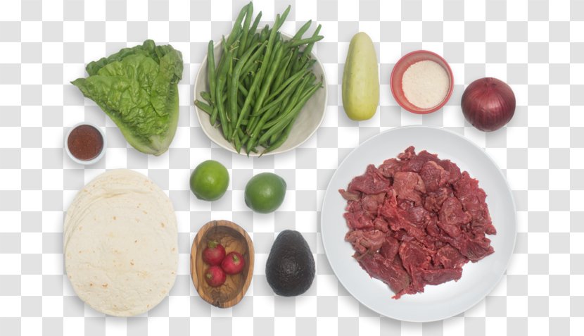 Taco Salsa Mexican Cuisine Vegetarian Recipe - Cooking - Beef Steak Tacos Transparent PNG