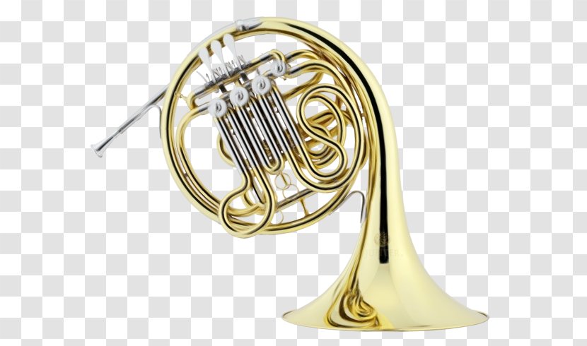 Brass Instrument Musical Vienna Horn Wind - Metal Bugle Transparent PNG