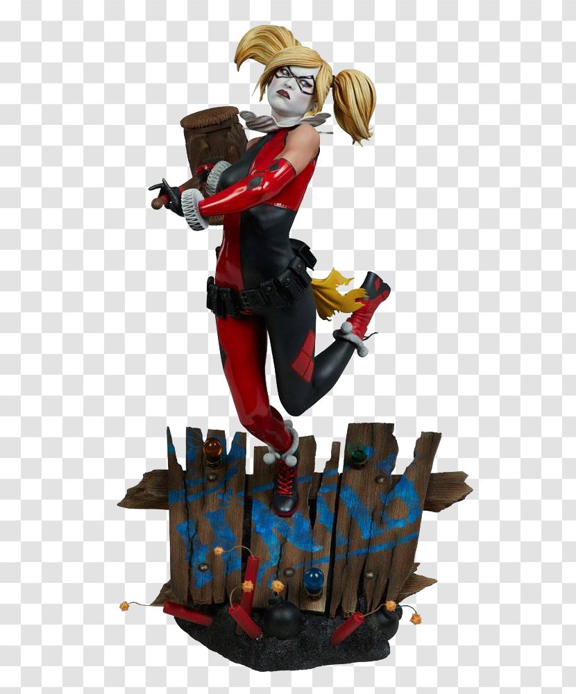 Harley Quinn Joker Batman Catwoman Sideshow Collectibles - Gotham City Transparent PNG