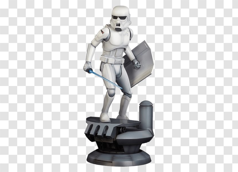 Yoda Boba Fett Stormtrooper Star Wars Statue Transparent PNG