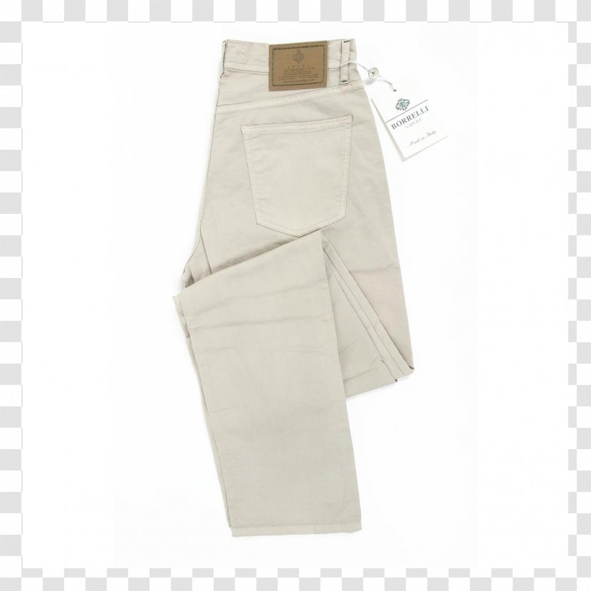 Pants Fashion Clothing Jeans Pocket - Beige Transparent PNG