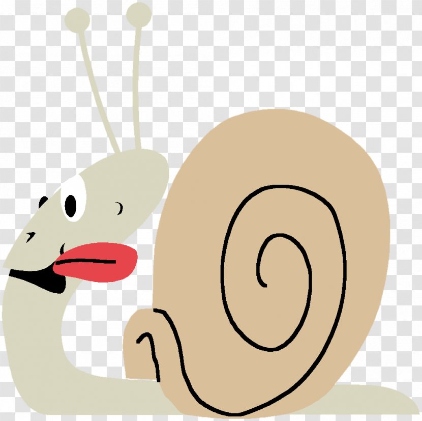 Snail Clip Art Product Design Illustration Finger - Cartoon Transparent PNG