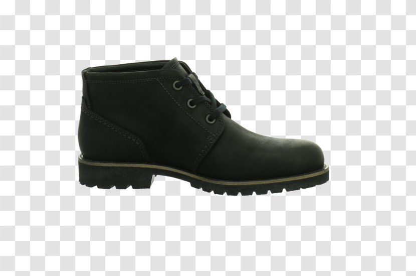 Leather Shoe Boot Walking - Black Transparent PNG